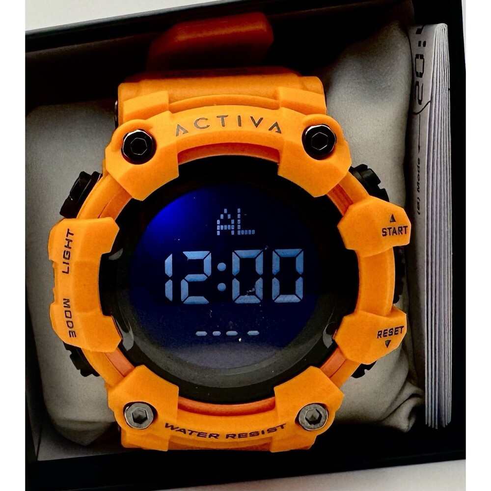 Activa Kadron x Invicta ACW1968-005 53mm Men's Digital Wristwatch New